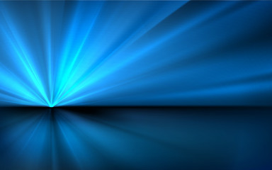 Abstract Blue Vector Background - 99823518