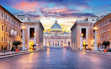 Foto op Canvas Rome, Vaticaanstad © TTstudio