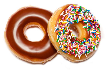 Two different doughnuts