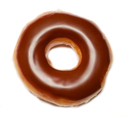 Chocolate glazed donut