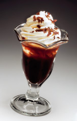 Eisbecher, Eiskreme, Eiskugel, Sahne, Eiskaffee, Kaffee