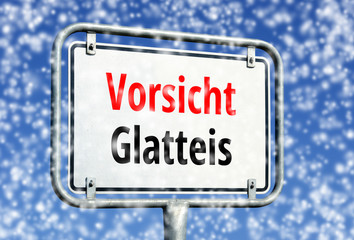 Vorsicht Glatteis