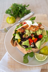 Taco bowl salad