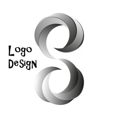 The logo with the letter S