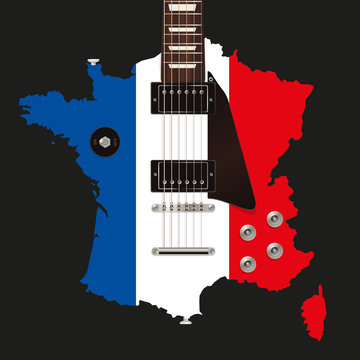 Guitare &eacute;lectrique - France