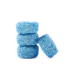 Gelatin based candy isolated