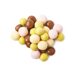 Glaze covered chocolate balls