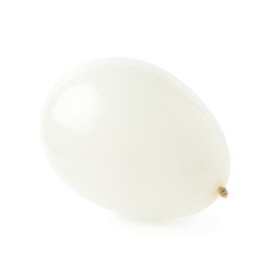 Inflated air balloon isolated