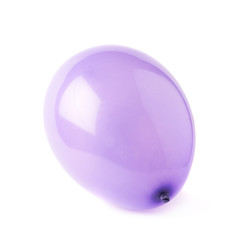 Inflated air balloon isolated