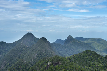 South East Asia Mountain Landscape -  Langkawi Island