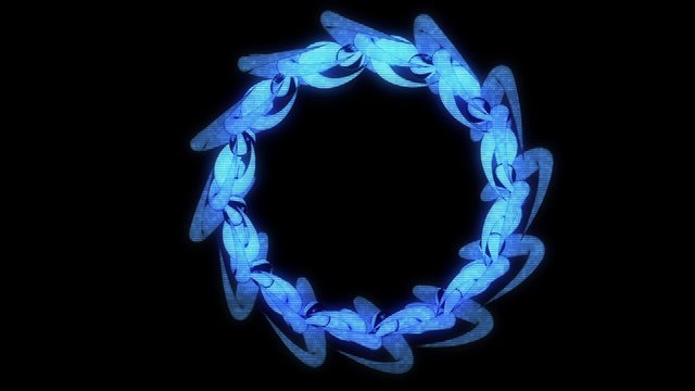 3D Hologram Strokes in Motion