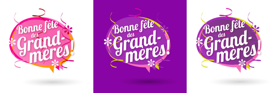 Bonne Fête Des Grand-Mères" Images – Browse 14 Stock Photos, Vectors, and  Video | Adobe Stock