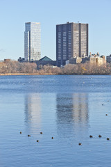 Fototapeta premium Central park lake