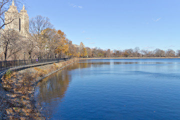 Central park lake