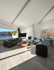 Interior, comfortable living room