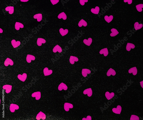 "Black background with pink hearts" Stock photo and royalty-free images