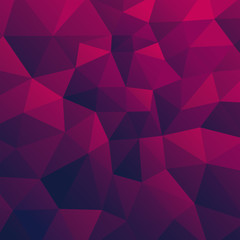 abstract background consisting of pink, purple, blue triangles,