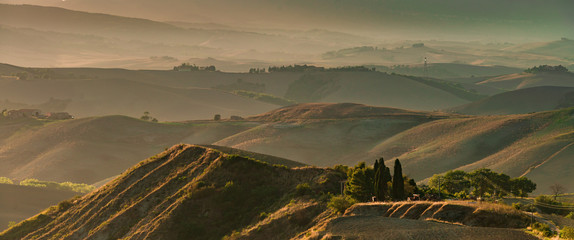 Fototapeta premium Fields in Tuscany