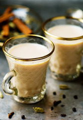 Indian masala tea