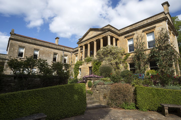 The formal artistic gardens at Kiftsgate Court Gardens, The Cotswolds, Mickleton, Gloucestershire