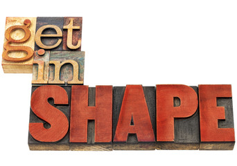 get in shape motivation banner
