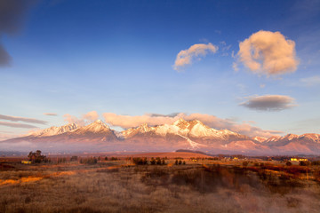Beautiful mountain landscape