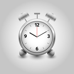 Alarm clock on white background isolated