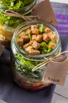 Jar Salad