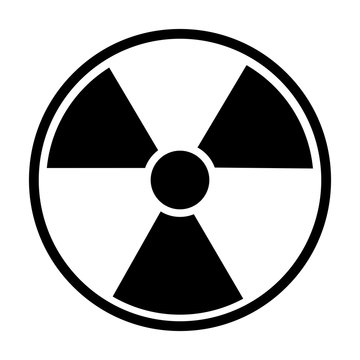 Radiation Round Sign