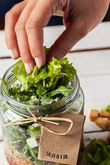 Jar Salad