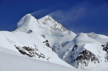 Castor and Pollux in the Swiss Alps