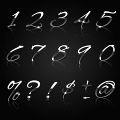 Silver characters collection