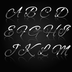 Silver characters collection