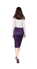 walking business woman.