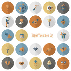 Happy Valentines Day Icons
