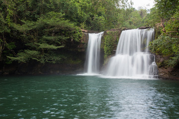 Fototapeta na wymiar Klong Chao waterfall in Thailand