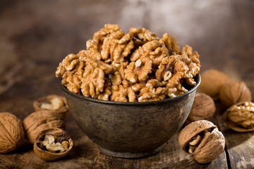 Walnuts in Antique Plate