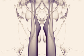 abstract background smoke curves and wave