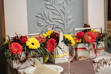 Flower Arrangement in a box