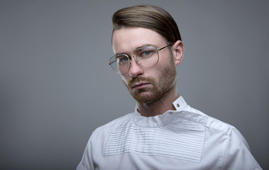 Handsome stylish young man