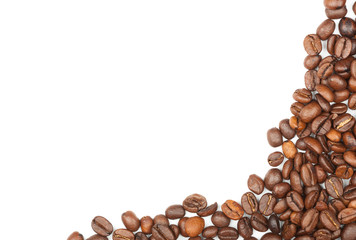 Background from coffee beans
