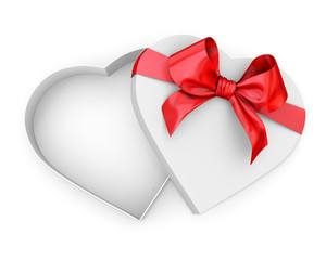 box in heart shape