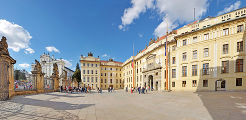 Fototapeta Prague Castle -Stitched Panorama obraz