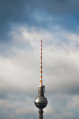 obere Teil des Berliner Fernsehturms