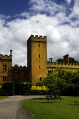 Fototapeta na wymiar sudeley castle, cotswolds uk