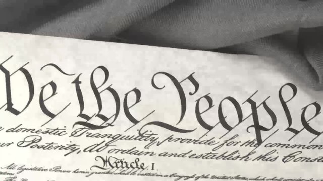 Constitution of United States Historical Document - We The People Bill of Rights