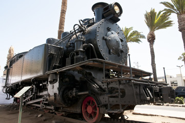 Fototapeta na wymiar Locomotive - Arica - Chile