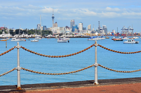 Auckland city skyline - New Zealand