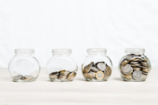 The money that you save will grow.