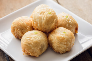 Chinese Pastry or Moon cake, dessert for Chinese